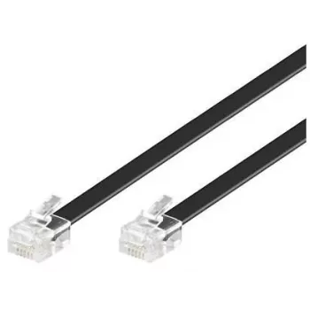 Telefono laidas Microconnect MPK102S RJ-11 RJ-11 2 m Juodas