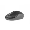 Belaidė optinė pelė NATEC Toucan Office RF – ambidekstrinė, 1600 DPI, 3 mygtukai, ratukas, pilka/juoda
