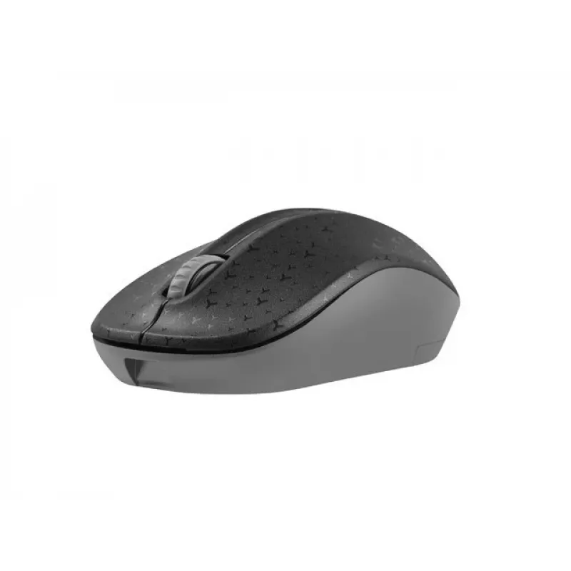 Belaidė optinė pelė NATEC Toucan Office RF – ambidekstrinė, 1600 DPI, 3 mygtukai, ratukas, pilka/juoda