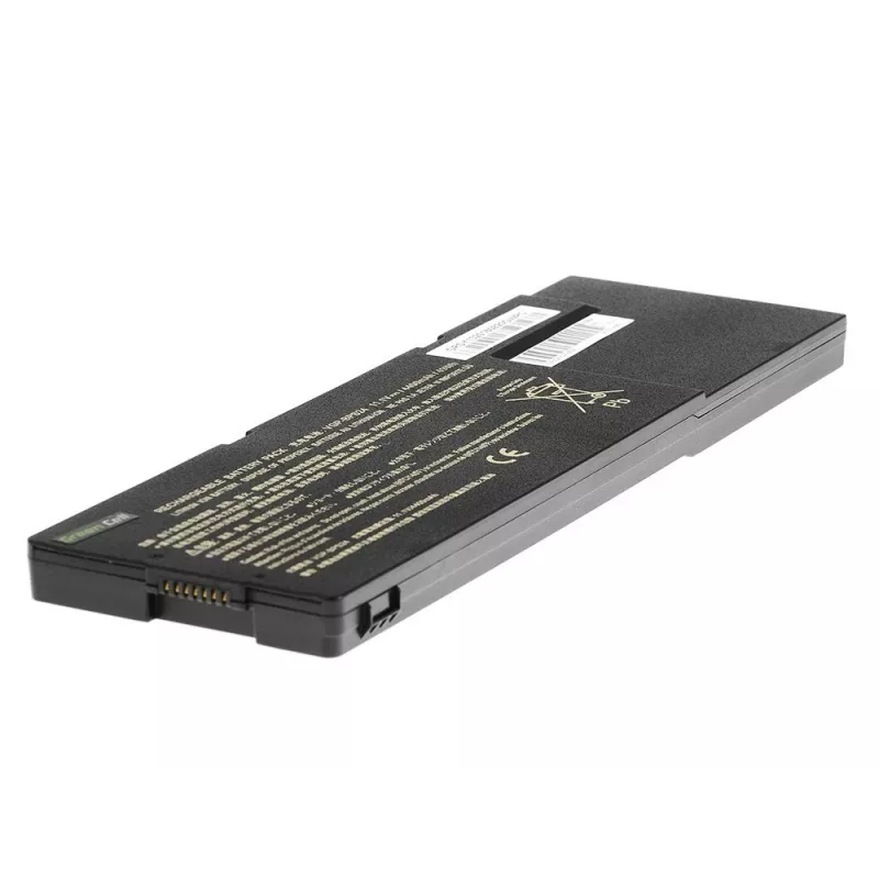 Baterija Green Cell SY14, skirta Sony VAIO PCG-71211M, PCG-61211M, PCG-71212M, 6600 mAh, juoda