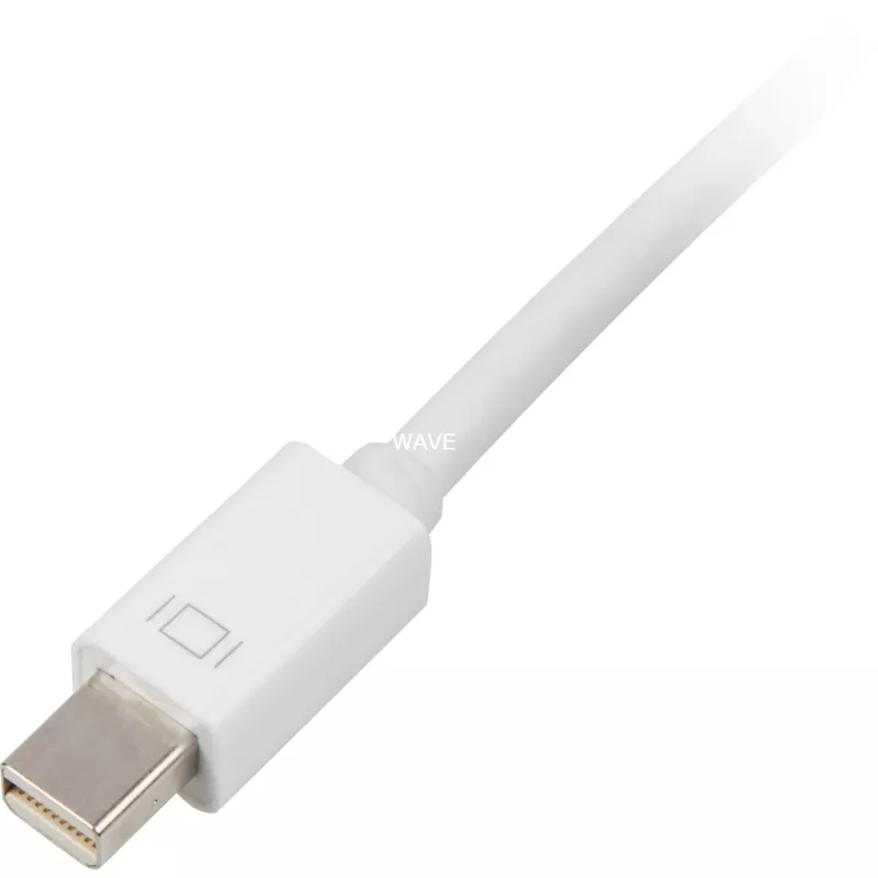 Sharkoon adapteris mini DisplayPort į DVI 15cm Baltas