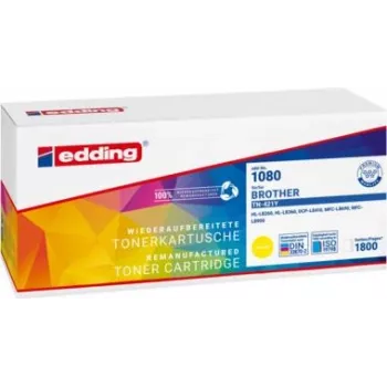 Geltonas kasetės toneras EDD-1080, suderinamas su Brother TN-421Y