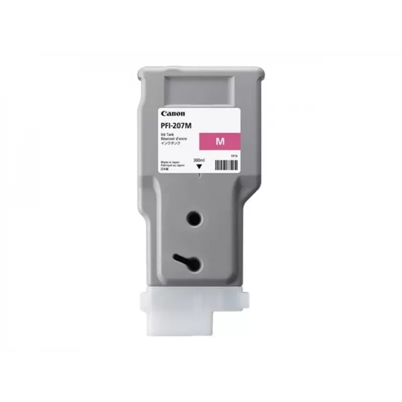 Canon PFI-207 M rašalo kasetė 1 vnt. Originali rausva