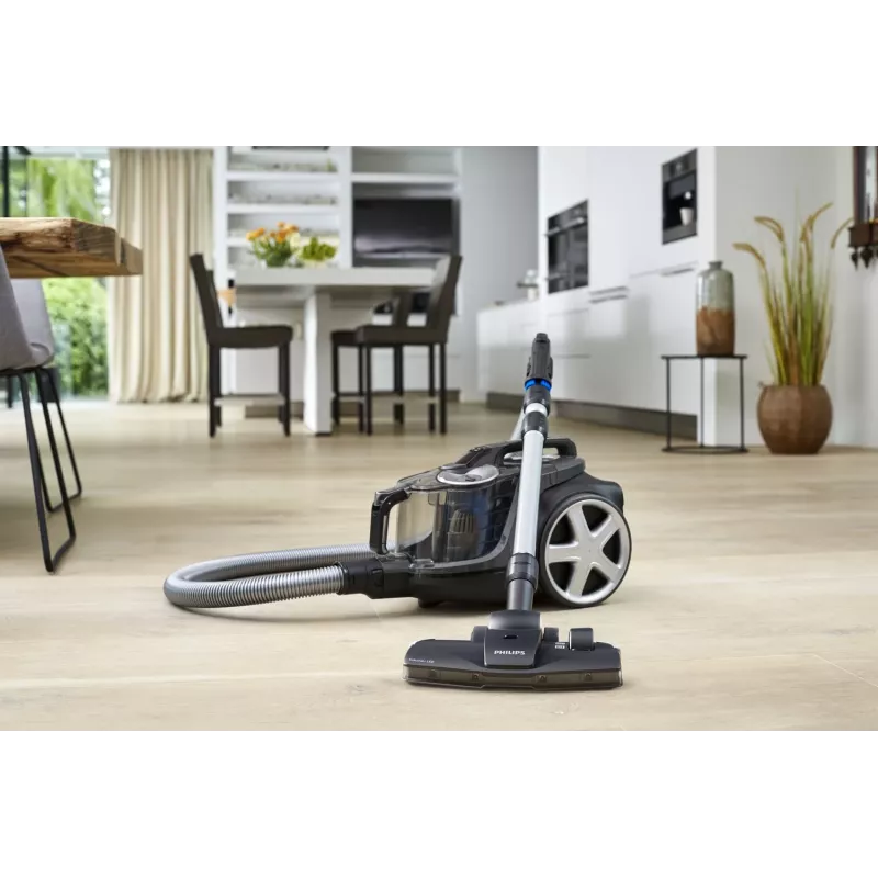 Philips PowerPro Expert FC9747/09 – 900 W, 2 L be maišelio, HEPA, juodas