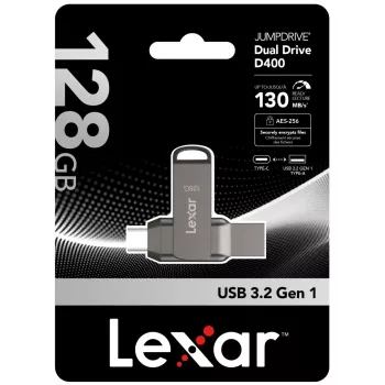 USB atmintukas Lexar 128GB USB Type-C LJDD400128G-BNQNG