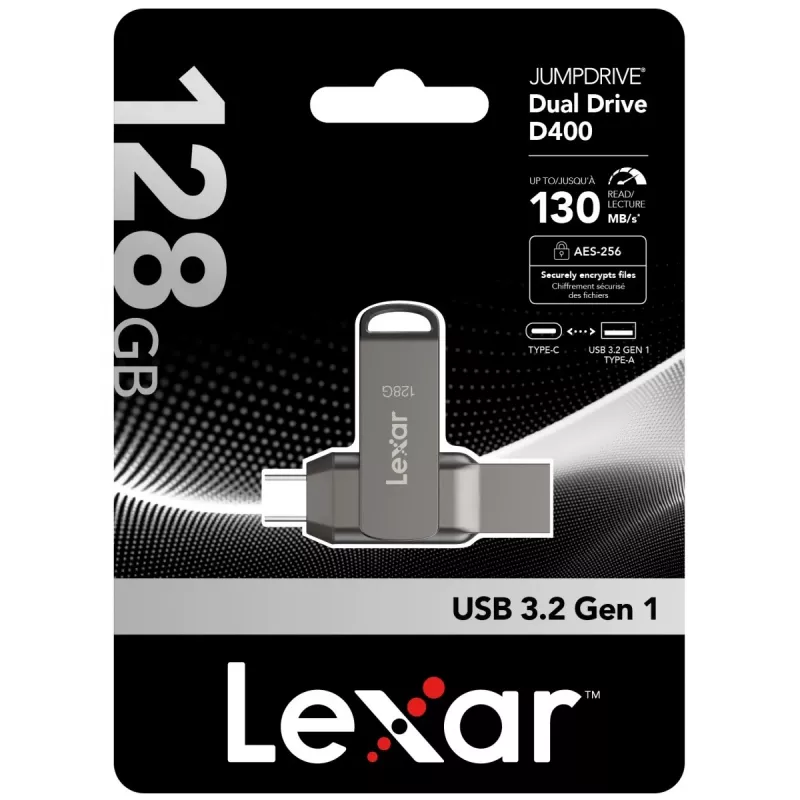 USB atmintukas Lexar 128GB USB Type-C LJDD400128G-BNQNG