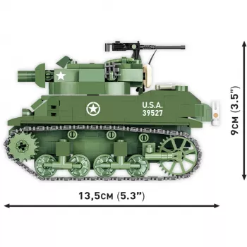 Konstruktorius COBI H.M.C M8 Scott 525 dalių Antrasis pasaulinis karas