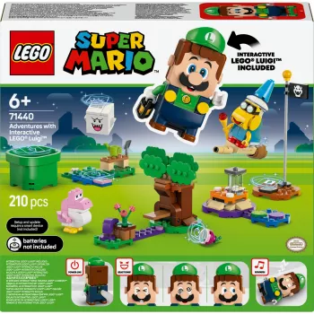 Konstruktorius LEGO 71440 Super Mario interaktyvi LEGO Luigi figūrėlė