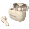 Canyon CNS-TWS10BG belaidės ausinės TWS į ausis, ANC, Bluetooth 5.3, USB-C, smėlio spalvos