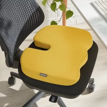 Leitz Ergo Cosy sėdynės pagalvėlė, geltona, universali