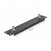Priekinis skydelis DeLOCK 10 colių Panel su 2 x BNC lizdais 1U juodas
