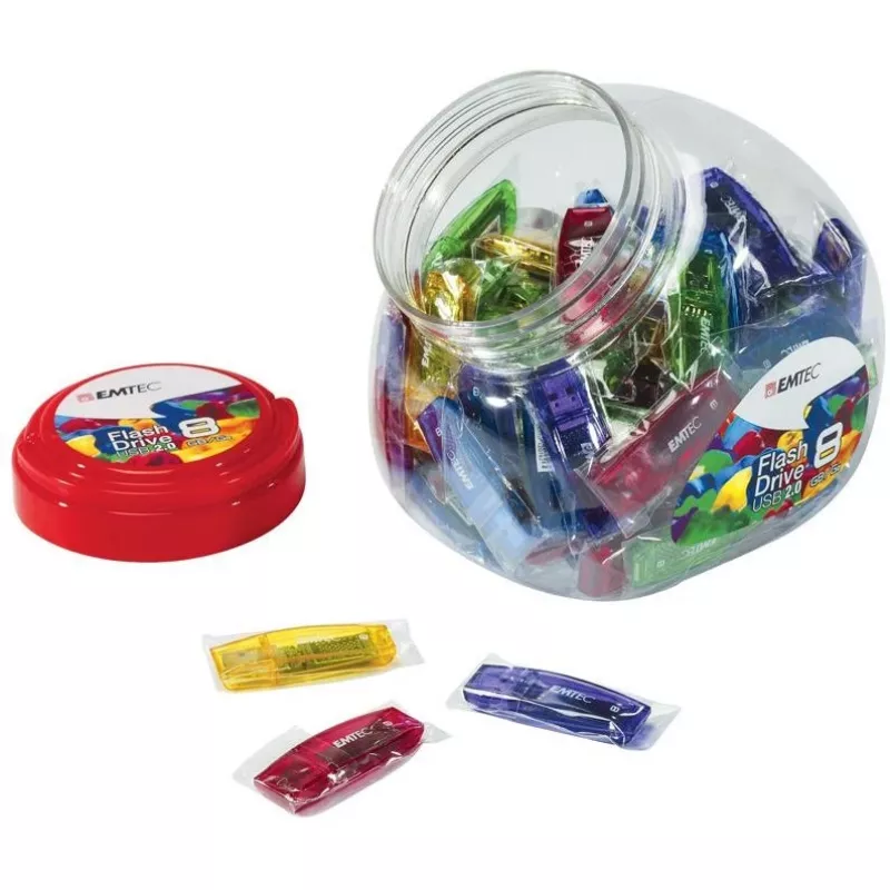 USB atmintukas Emtec 32 GB USB Type-A C410 Color Mix Candy Jar