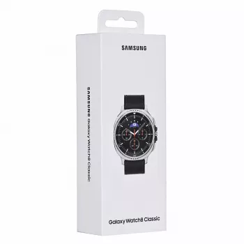 Samsung Galaxy Watch8 Classic 46 mm LTE SM-L505FZKAEUE išmanusis laikrodis (juodas)