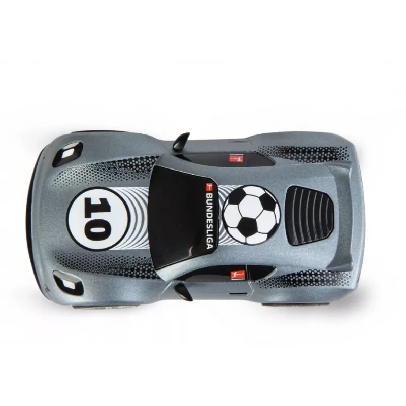 Radijo bangomis valdomas automobilis Bundesliga Mini RC 1:43 Pilka