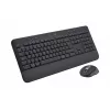 Belaidis klaviatūros ir pelės rinkinys Logitech Signature MK650 for Business – 2,4 GHz, Bluetooth LE – QWERTY ispanų – grafitas