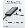 Goobay Slim 4 prievadų USB-C centras 10 Gbit/s (76565)