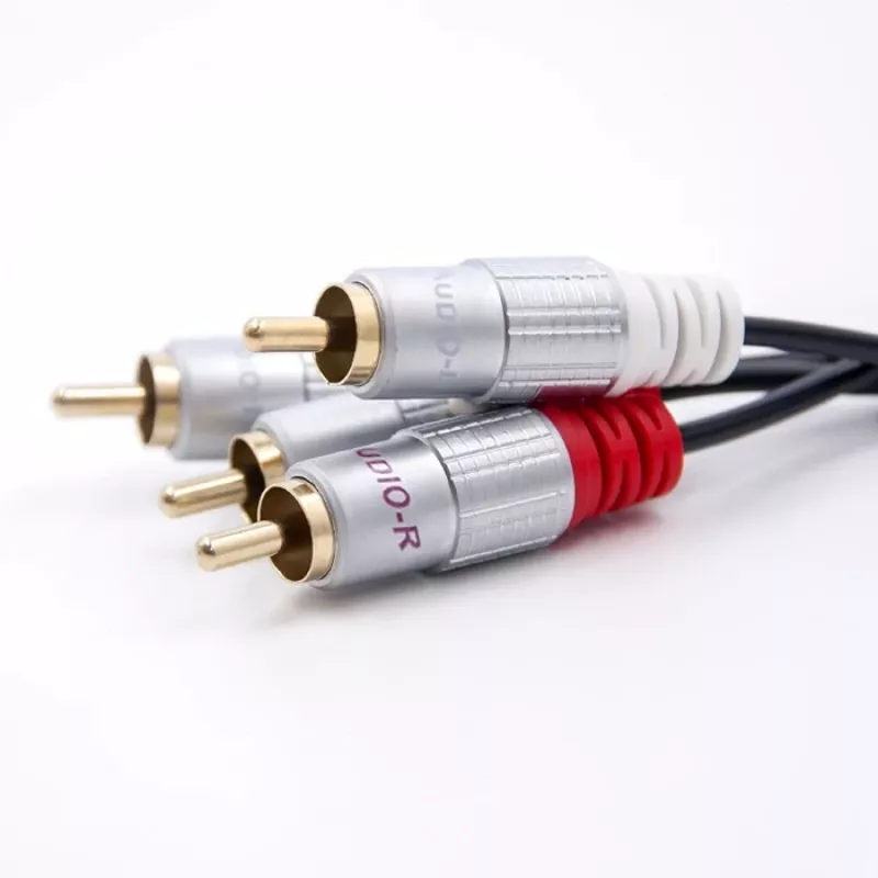Garso kabelis Qoltec 52338 2 m 2xRCA juodas