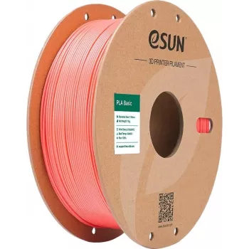 PLA BASIC 1,75 mm rožinis 1 kg ESUN 3D gijos (PLA-BASIC175P1P1)