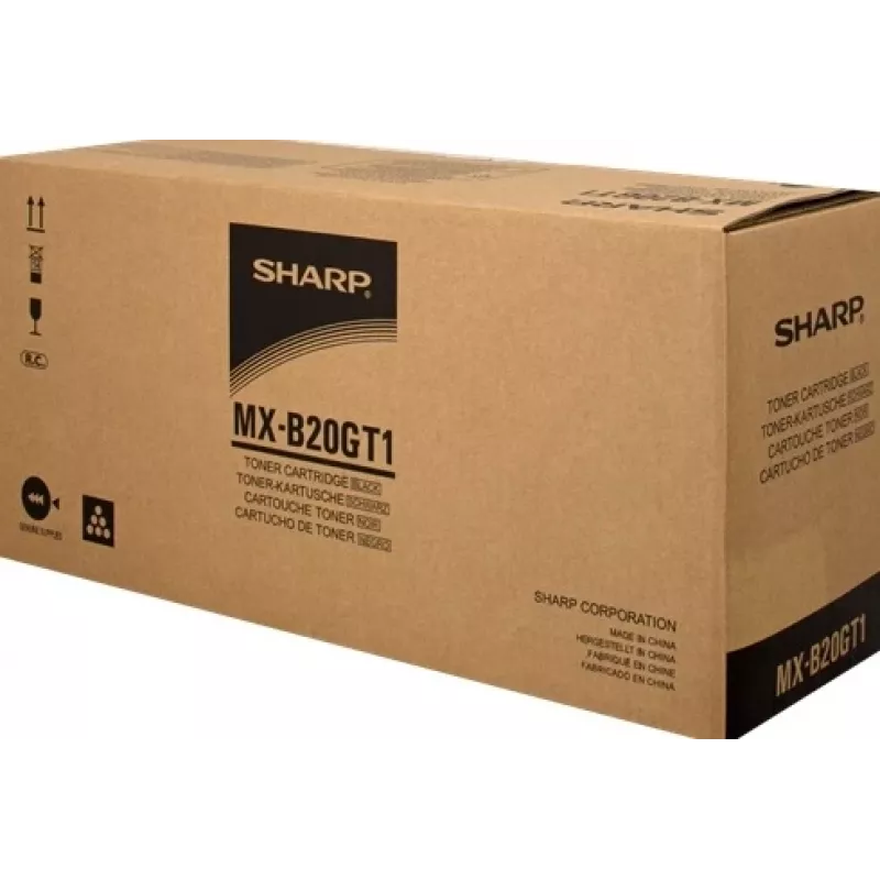 Originalus Sharp MX-B20GT1 juodas tonerių kasetė Sharp daugiafunkciniams spausdintuvams
