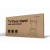 Gembird TVS-100F-01 grindinis stovas televizoriui 2,54 m (100 inch) juodas