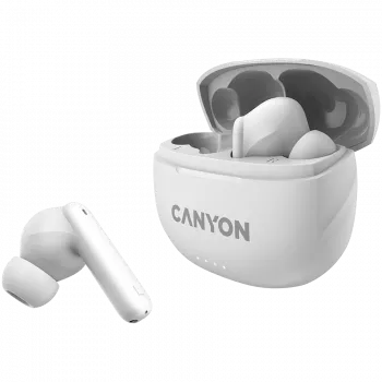 Canyon CNS-TWS8W Baltos belaidės ausinės