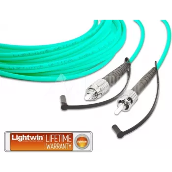 Lightwin LSP-50 FC-ST 2.0 OM3 aukštos kokybės viengyslis LWL šuoliukas, MM OM3, FC - ST