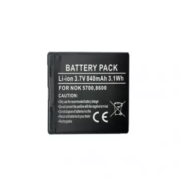 Baterija BP-5M Nokia 5700 / 7390 3,7 V 1000 mAh