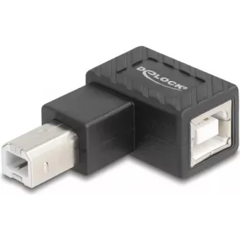 DeLOCK 67207 USB Type-B lyties keitiklis juodas