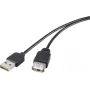 USB ilginimo laidas Renkforce Duplex 2.0 Reversible USB M to W 5V, 1365371