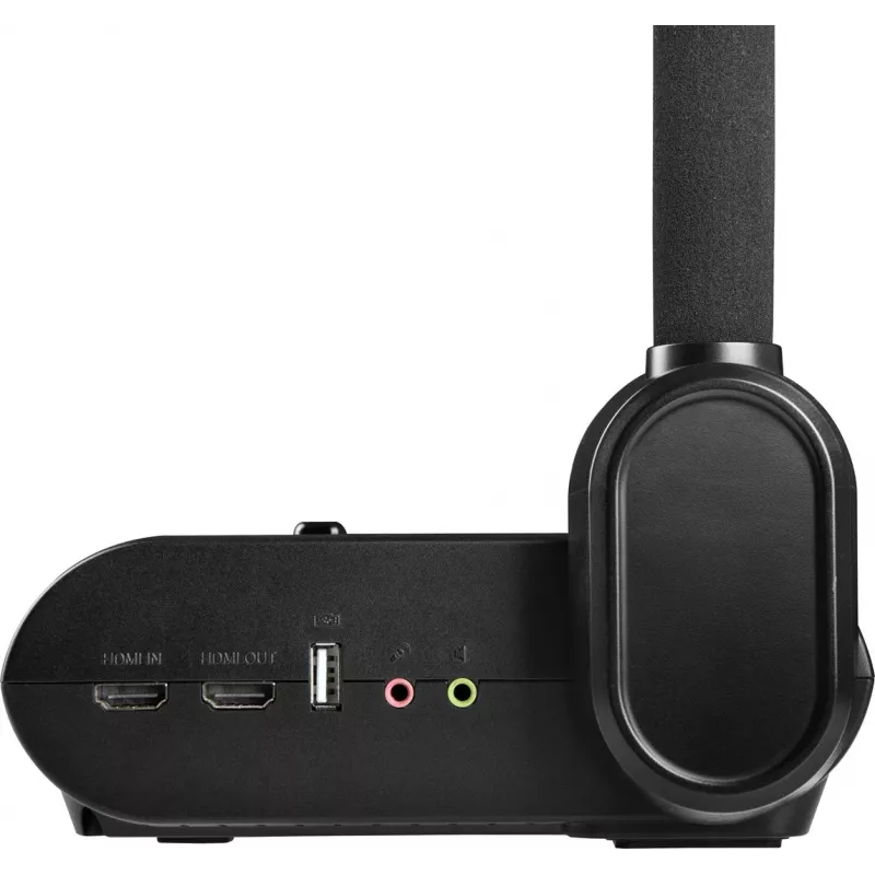 AVer F17+ dokumentų kamera juoda 25.4 / 3.06 mm (1 / 3.06) CMOS USB 3.2 Gen 1 (3.1 Gen 1)