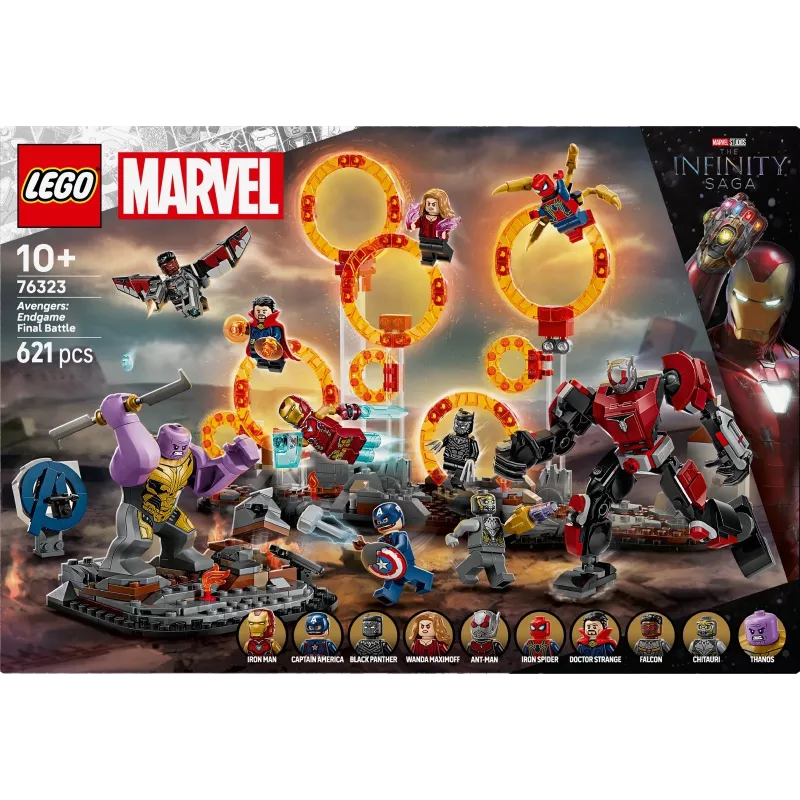 LEGO MARVEL 76323 Avengers: Endgame – Paskutinis mūšis