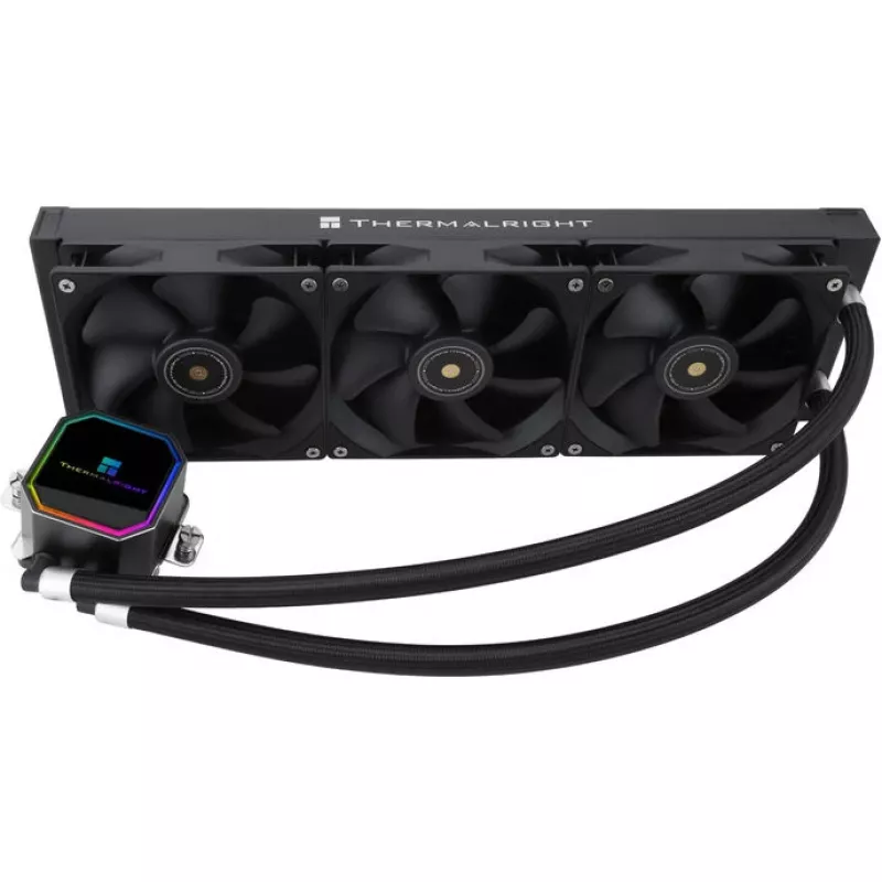 Thermalright Frozen Prism 360 BLACK AIO skysčio aušintuvas procesoriui, 360 mm, RGB, juodas