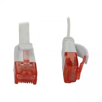 Patch laidas RJ45 CAT6 250MHz 2m baltas UTP (U/UTP) PVC plokščias Synergy 21