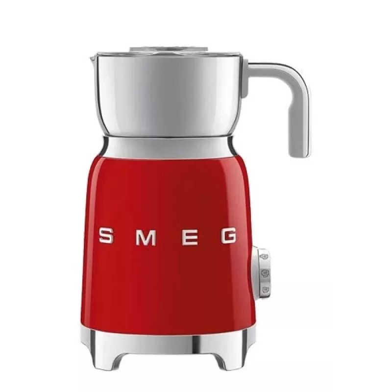 Smeg 50's Style MFF11RDEU raudonas pieno putotojas ir šildytuvas