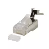 RJ45 kištukas ekranuotas CAT.6, 6A, 7, 7A – 10 vnt.