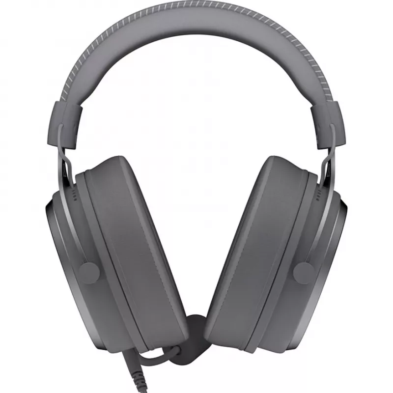 Ausinės ENDORFY VIRO Plus USB Alt Gray, žaidimų, tamsiai pilkos, USB-A, 3,5 mm lizdas, 7.1 virtualus garsas
