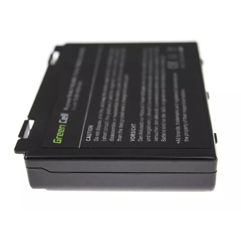 Baterija Green Cell AS01, skirta ASUS K40 K50 K60 K70 X70, Li-Ion 10,8V 4400mAh, 6 elementų, juoda