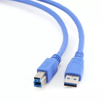 Gembird USB 3.0 laidas – USB A (vyriškas) į USB B (vyriškas) – 1,8 m – mėlynas