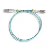 Qoltec šviesolaidinis jungiamasis laidas - LC/UPC Multimode (M) į LC/UPC Multimode (M) - 1 m - OM3 - 50/125 µm - Duplex - halogeninis