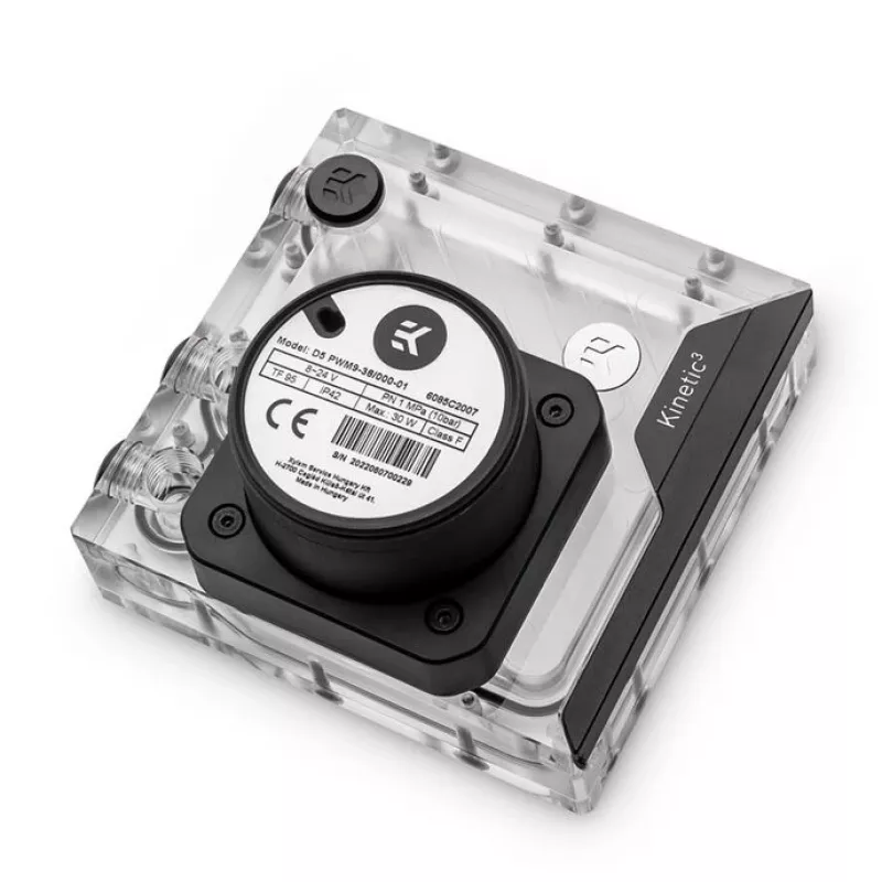 Pumpo ir rezervuaro komplektas EK-Quantum Kinetic3 FLT D5 PWM 120mm D-RGB