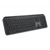 Logitech MX Keys S belaidė klaviatūra RF + Bluetooth QWERTZ Šveicarijos išdėstymas grafitas (920-011571)