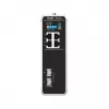 Valdomas L2 tinklo jungiklis RUIJIE RG-NIS2100-4GT2SFP-HP — 4× Gigabit RJ45, 2× SFP, PoE++ (180 W), montuojamas ant stovo, sienos ar DIN bėgio