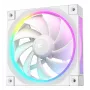 120 mm baltas kompiuterio korpuso ventiliatorius DeepCool FL12 WH, 2150 RPM, PWM, 55 CFM, 32 dB, FDB, 4 kontaktų
