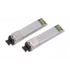 SFP WDM šviesolaidinis siųstuvų-imtuvų pora Extralink 1.25G 1310/1550nm vienmodis 3km SC DOM