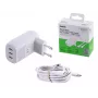 Belkin BoostCharge įkroviklis nešiojamam kompiuteriui ir išmaniajam telefonui, universalus, baltas, AC greitasis įkrovimas, vidaus naudojimui