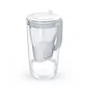 BRITA Glass+1 Maxtra Pro vandens filtro ąsotis pilka, 2,4 L / 1,5 L, su Maxtra Pro PP filtru