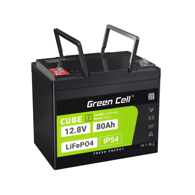 Green Cell LFPGC12V80AH UPS baterija LiFePO4 12.8 V