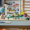 LEGO City Gelbėjimo lėktuvas 60465 – mažas gelbėjimo orlaivio statybos rinkinys, 403 detalės, 4 minifigūrėlės, nuo 6 metų