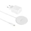 Intenso MW1 belaidis magnetinis greitasis kroviklis 15 W, USB, 12 V, baltas