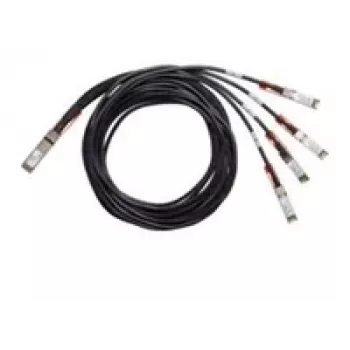 Cisco QSFP-4SFP25G-CU3M 3 m varinis atšakinis kabelis 4xSFP25G juodas